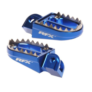 RFX Pro Series Shark Teeth Fußrasten - blau  KTM / 300 EXC SIX DAYS / 300 EXC / 2010 / OFFROAD / ENDURO , 1110584001