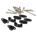 RFX Race Lenkererhöhungssatz 28,6 mm (Schwarz)...