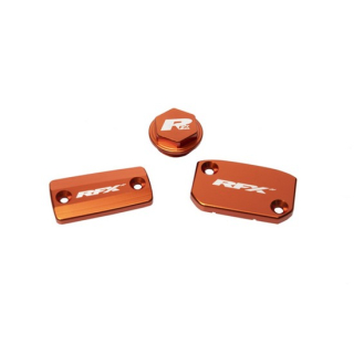 RFX Pro Series Satz Behälterabdeckung - orange / Brembo-bremse und Magura-kupplung  KTM / 350 EXC-F SIX DAYS / 350 EXC-F / 2018 / OFFROAD / ENDURO , 1110894002