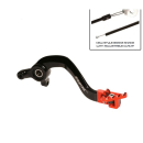 RFX Pro Series FT Hinterradbremshebel - schwarz/orange...