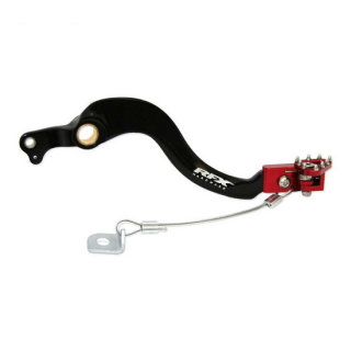 RFX Pro Series FT Hinterradbremshebel - schwarz/rot  KTM / 250 EXC-F FACTORY EDITION / 250 EXC-F / 2011 / OFFROAD / ENDURO , 1110809001