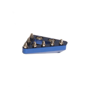 RFX Pro Series CNC-Feste-Bremspedalspitze - blau  HUSQVARNA / FE 450 / FE 450 / 2016 / OFFROAD / ENDURO , 1110882001