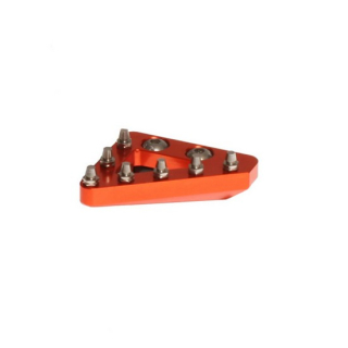 RFX Pro Series CNC-Feste-Bremspedalspitze - orange  HUSQVARNA / FE 450 / FE 450 / 2019 / OFFROAD / ENDURO , 1110882004