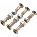 RFX Race M8 x 35mm Ritzelschraube und Muttern Kit - 6...