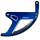 RFX Pro Series Hinterrad-Bremsscheibenschutz - blau  HUSQVARNA / FE 350 / FE 350 / 2014 / OFFROAD / ENDURO , 1152670002