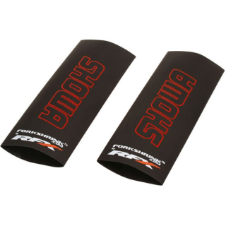 RFX Race Series Gabelschrumpfschlauch Oberer Gabelschutz mit Showa Logo - Rot  HUSQVARNA / FE 350 / FE 350 / 2021 / OFFROAD / ENDURO , 1128325003