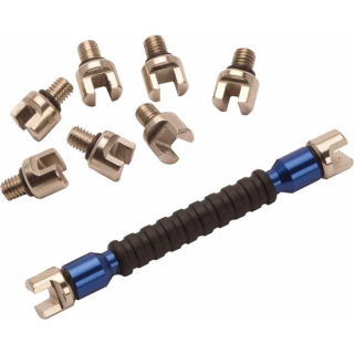 RFX Race Auswechselbarer Multi Tip Speichenschlüssel - Blau  KTM / 200 EXC / 200 EXC / 2014 / OFFROAD / ENDURO , 1128685
