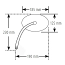 SHIN YO Verkleidungsspiegel, rechteckig (1Stck.)   , 1141409