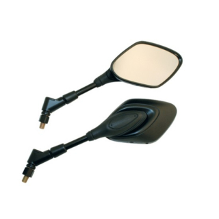 SHIN YO Spiegel Alpha Schwarz Universal (Paar)   , 1141863