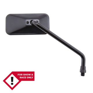 SHIN YO Spiegel Schwarz Chopper, Lang, Rechteckig, Rechts (1Stck.)   , 1138849002