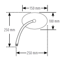 SHIN YO Spiegel Basic Schwarz Universal (Paar)   , 1141864
