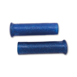 SHIN YO Custom Retrostyle Lenkergriffe Für 7/8 Zoll Lenker (22mm) in Blau Metalflake (Paar)   , 1138915004