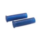 SHIN YO Custom Retrostyle Lenkergriffe Für 7/8 Zoll Lenker (22mm) in Blau Metalflake (Paar)   , 1138915004