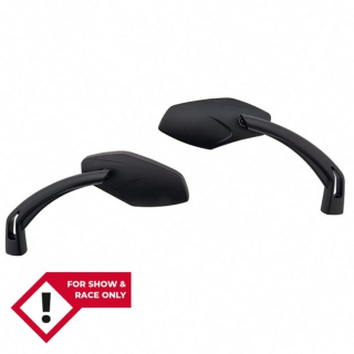 SHIN YO Spiegel Luca Aluminium Schwarz (Paar)   , 1108535001