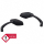SHIN YO Spiegel Luca Aluminium Schwarz (Paar)   , 1108535001