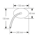 SHIN YO Spiegel Luca Chrom Aluminium (Paar)   , 1108535002