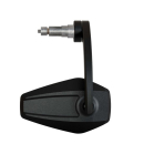 SHIN YO Lenkerendenspiegel Booster 2 Evo Schwarz (1Stck.)...