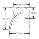 SHIN YO Spiegel Schwarz Honda Style, Links (1Stck.)   ,...