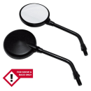 SHIN YO Lenkerspiegel Schwarz Mini   , 1139036001