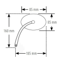 SHIN YO Lenkerspiegel Chrom Mini   , 1139036002