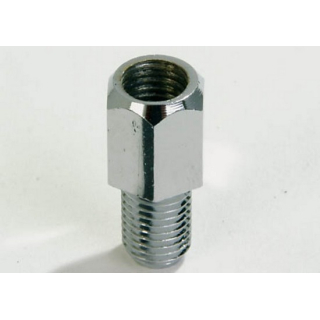 SHIN YO Spiegeladapter Loch M8 Rechts auf Bolzen M8 Links Chrom   , 1141873