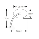 SHIN YO Lenkerspiegel Chrom (1Stck.)   , 1141860