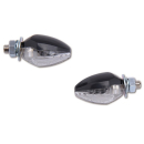 SHIN YO Drop LED Blinker Gehäuse Schwarz / Linse...
