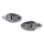 SHIN YO Drop LED Blinker Gehäuse Schwarz / Linse Klar (Paar), Vorn & Hinten   , 1107542