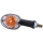 SHIN YO Oval Glühlampen Blinker Gehäuse Schwarz / Linse Klar (Paar), Vorn & Hinten   , 1107501