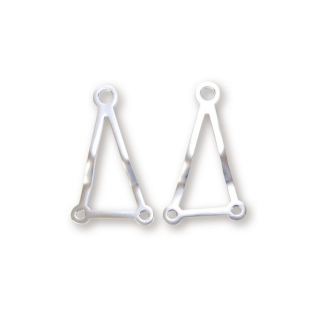 SHIN YO Lampenhalter Aluminium, Filigran poliert   , 1107589
