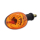 SHIN YO Oval Glühlampen Blinker Gehäuse Schwarz / Linse Orange (Paar), Vorn & Hinten   , 1140859
