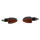 SHIN YO Arrow Glühlampen Mini Indicator Gehäuse  Schwarz / Linse Orange (Paar), Vorn & Hinten   , 1108448002