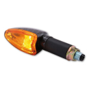 SHIN YO Arrow Glühlampen Mini Indicator Gehäuse  Schwarz / Linse Orange (Paar), Vorn & Hinten   , 1108449002