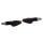 SHIN YO Peak LED Indicator Gehäuse  Carbon / Linse Rauchgrau-Orange (Paar), Vorn & Hinten   , 1108457002