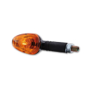 SHIN YO Little Duke Glühlampen Blinker Gehäuse Schwarz / Linse Orange (Paar), Vorn & Hinten   , 1107494
