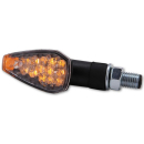 SHIN YO Peak LED Indicator Gehäuse  Schwarz / Linse Klar (Paar), Vorn & Hinten   , 1108454001