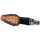 SHIN YO Peak LED Indicator Gehäuse  Schwarz / Linse Klar (Paar), Vorn & Hinten   , 1108454001