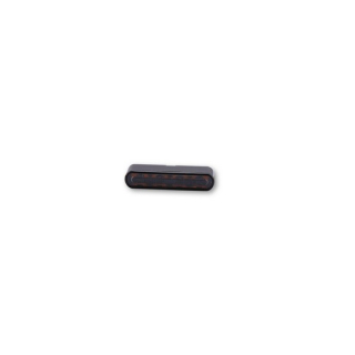 SHIN YO Loop Pro LED Blinker Gehäuse Schwarz / Linse Rauchgrau (Paar), Vorn & Hinten   , 1107545