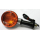 SHIN YO Kawasaki Style Glühlampen Blinker Gehäuse Schwarz / Linse Orange (Stück), Vorn & Hinten   , 1130509