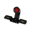SHIN YO Old School TYP3 LED Rücklicht Schwarz, Rotes...