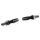 SHIN YO Spark LED 3in1 Blinker-Rücklicht-Kombination Gehäuse Schwarz / Linse Rauchgrau (Paar), Hinten   , 1107722