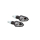 SHIN YO Shield-TS LED Blinker Gehäuse Schwarz / Linse Klar (Paar), Vorn & Hinten   , 1130524