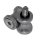 SHIN YO Ständeraufnahmen / Bobbins M6 x 1,0 Silber (Paar)   , 1108424002