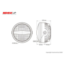 KOSO GH-01 Koso Frontlicht E-geprüft    , GA034000