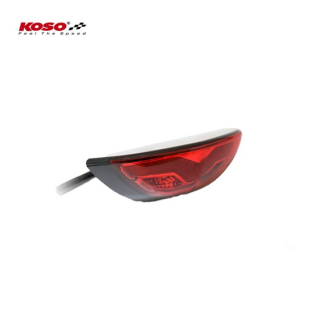 KOSO LED-Ruecklicht GT-03 (rotes Glas) mit Bremslicht E-geprüft    , HB038000