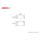 KOSO GL-04 LED-Kennzeichenleuchte E-geprüft    , HD012200