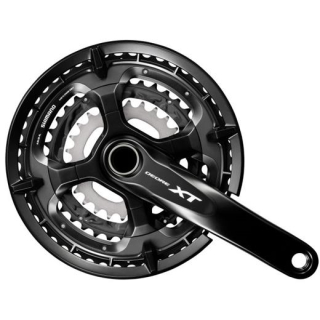 Deal SHIMANO Kurbelgarnitur DEORE XT Trekking FC-T8000 10-fach, 170 mm, 48-36-26 Z., Schwarz, I-FCT8000CX866C