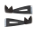 Deal Feedback Sports VELO HOME BASE SCHWARZ ZUSATZARME 1 PAAR FA003476031
