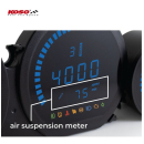 KOSO HD-03 passend für Harley Touring LED Instrument Kit für Modelle 2014-2021+ Blau Schwarz   , BA064911