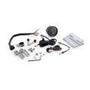 KOSO D60 TNT-05 Tachometer bis 160 km/h , MPH ABE silberfarbener Ring   , BA085002